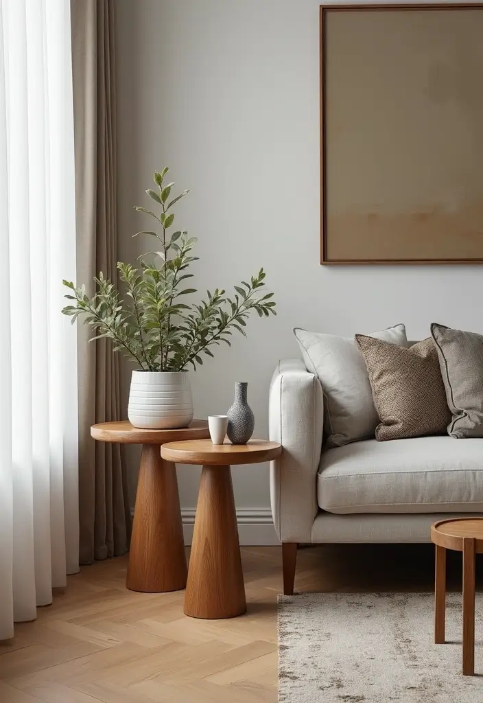 50 Cosy Living Room Ideas That Make Your Home Extra Inviting 25 50 Cosy Living Room Ideas That Make Your Home Extra Inviting - 23. Chic Side Tables