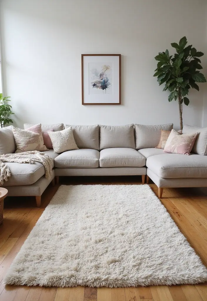 50 Cosy Living Room Ideas That Make Your Home Extra Inviting 30 50 Cosy Living Room Ideas That Make Your Home Extra Inviting - 28. Soft Area Rugs