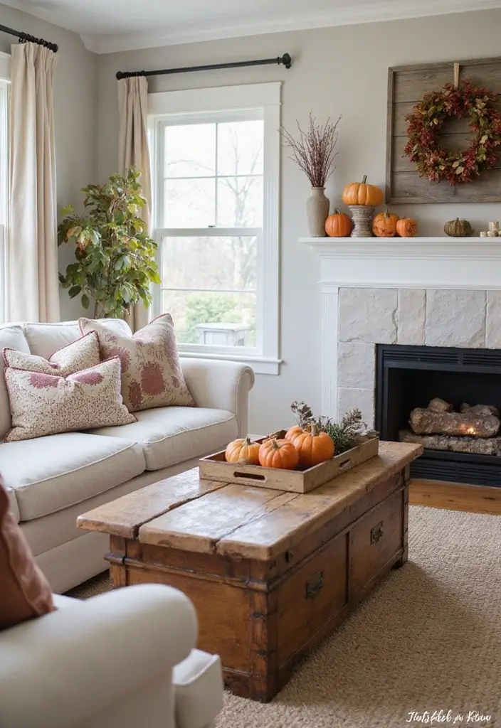 50 Cosy Living Room Ideas That Make Your Home Extra Inviting 34 50 Cosy Living Room Ideas That Make Your Home Extra Inviting - 32. Seasonal Decor Swaps