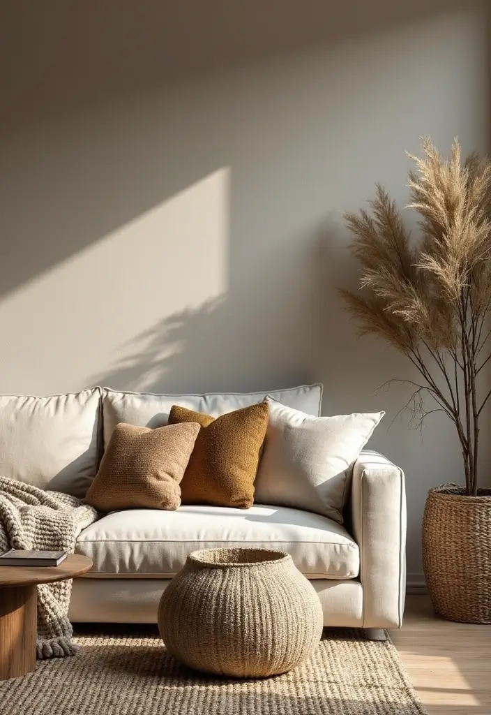 50 Cosy Living Room Ideas That Make Your Home Extra Inviting 37 50 Cosy Living Room Ideas That Make Your Home Extra Inviting - 35. Textural Layering