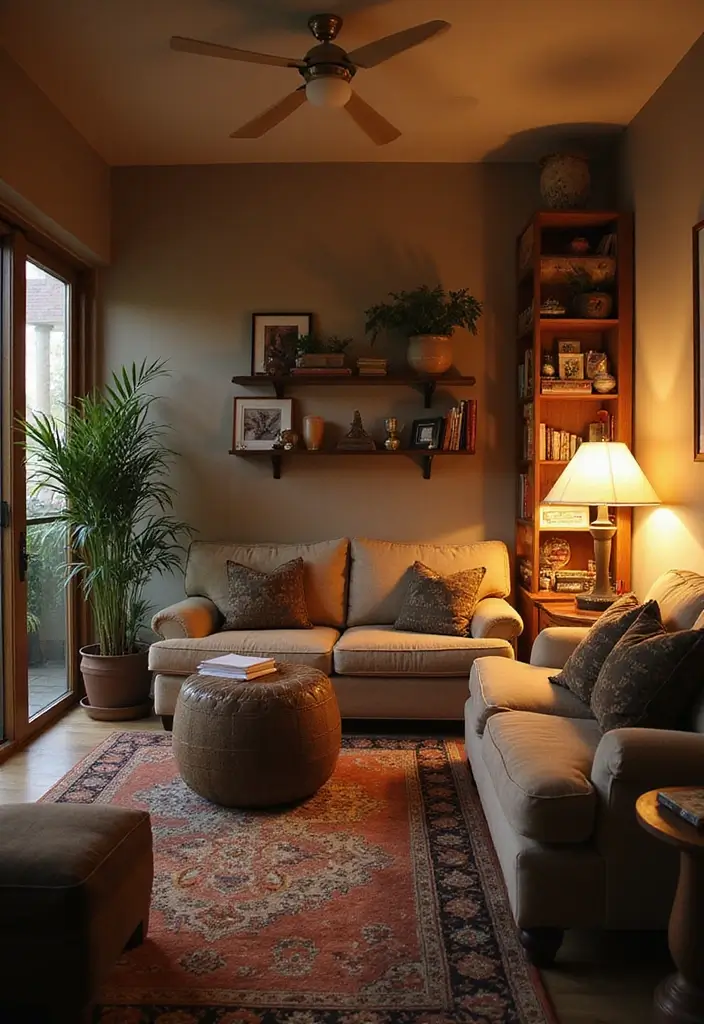 50 Cosy Living Room Ideas That Make Your Home Extra Inviting 47 50 Cosy Living Room Ideas That Make Your Home Extra Inviting - 43. Enclosed Spaces