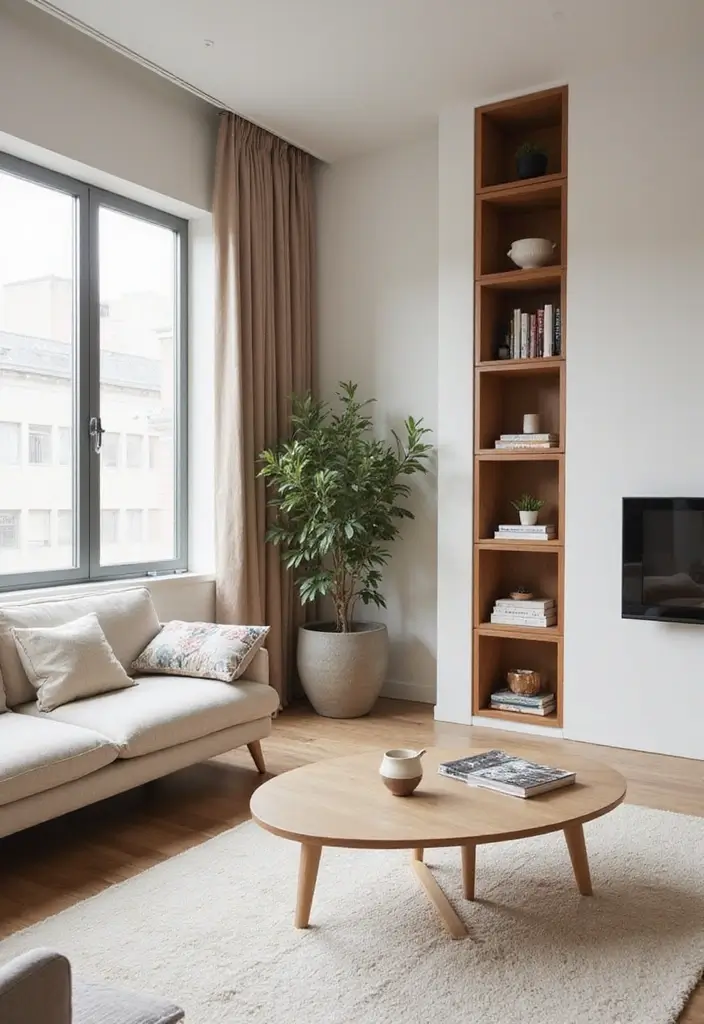 50 Cozy Living Room Ideas You’ll Want to Copy This Season 23 50 Cozy Living Room Ideas You’ll Want to Copy This Season - 23. Hidden Storage Solutions