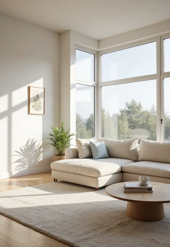 50 Cozy Living Room Ideas You’ll Want to Copy This Season 25 50 Cozy Living Room Ideas You’ll Want to Copy This Season - 25. Natural Light Emphasis