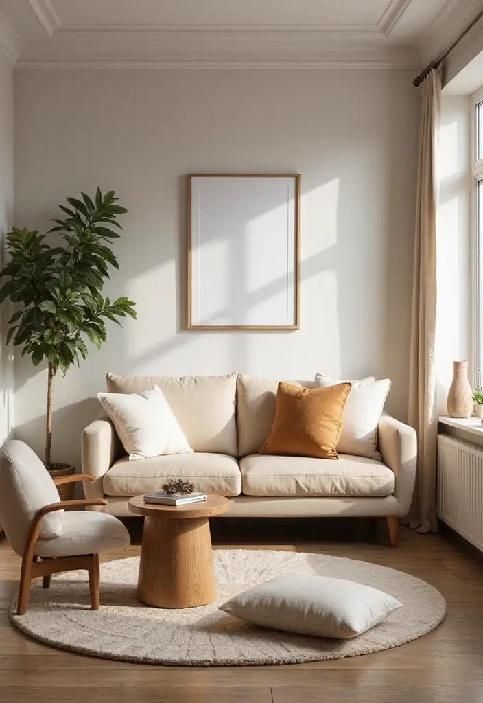 50 Cozy Living Room Ideas You’ll Want to Copy This Season 40 50 Cozy Living Room Ideas You’ll Want to Copy This Season - 40. Soft Shapes in Furniture