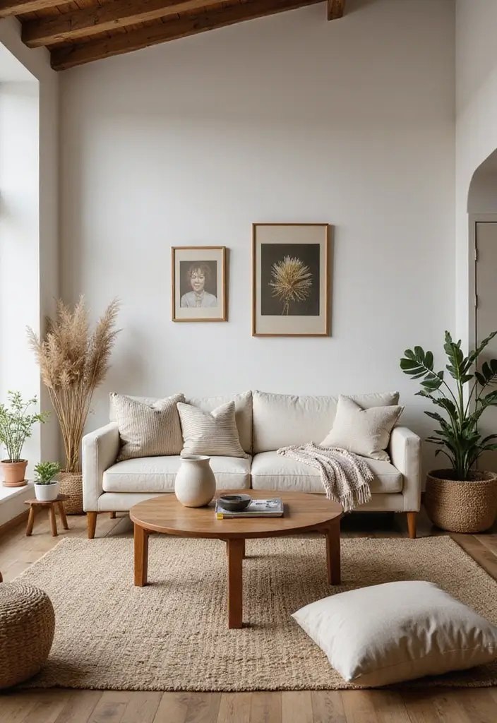 50 Cozy Living Room Ideas You’ll Want to Copy This Season 45 50 Cozy Living Room Ideas You’ll Want to Copy This Season - 45. Natural Elements in Decor
