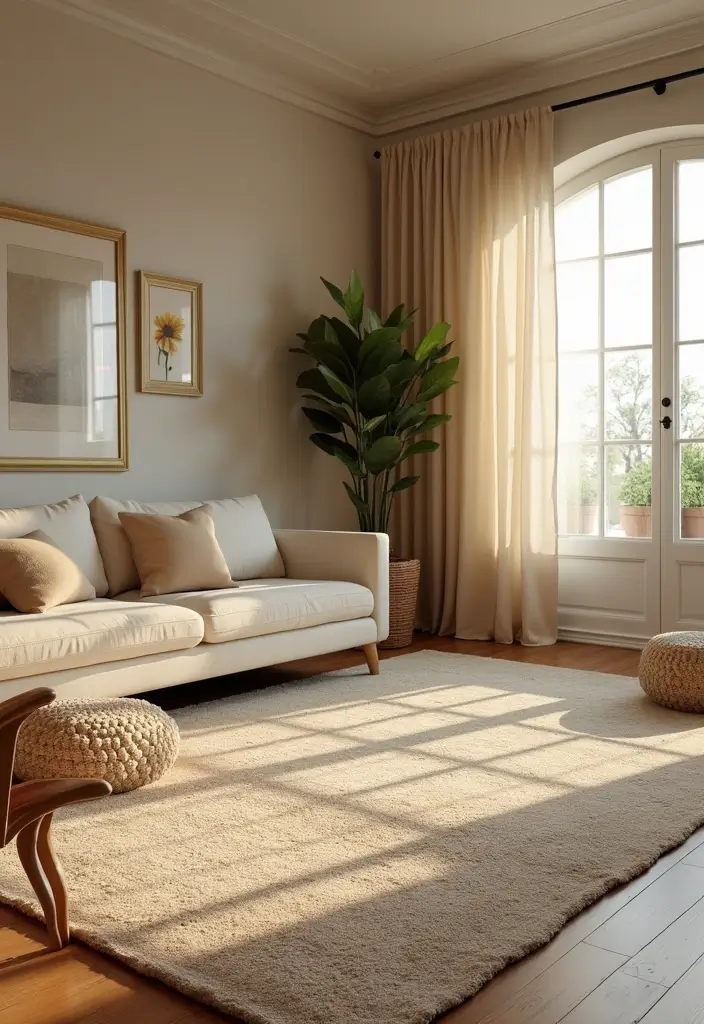 50 Cozy Living Room Ideas You’ll Want to Copy This Season 7 50 Cozy Living Room Ideas You’ll Want to Copy This Season - 7. Soft Rugs for Comfort