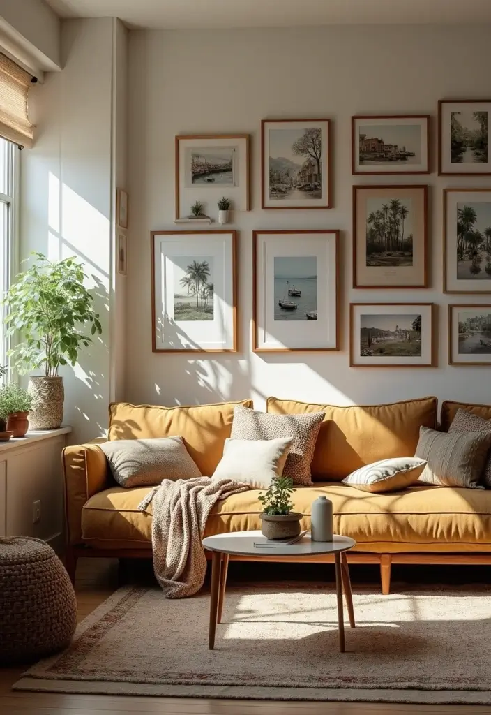 50 Creative Living Room Ideas for Apartments That Feel Spacious and Stylish - 15. Personal Touches