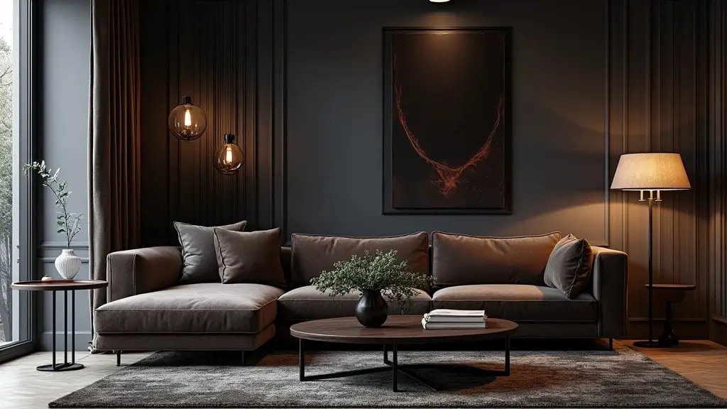 50 Dark Living Room Ideas That Feel Bold and Luxurious