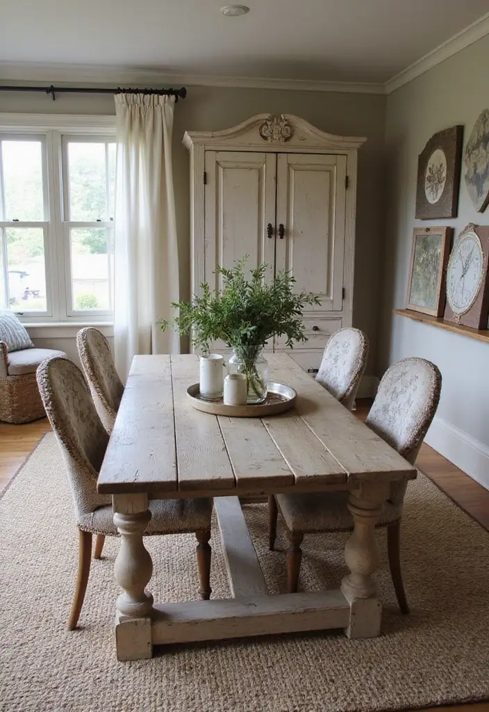 50 French Country Living Room Ideas Full of Rustic Charm and Elegance 1 50 French Country Living Room Ideas Full of Rustic Charm and Elegance - 1. Distressed Wooden Furniture for Timeless Appeal