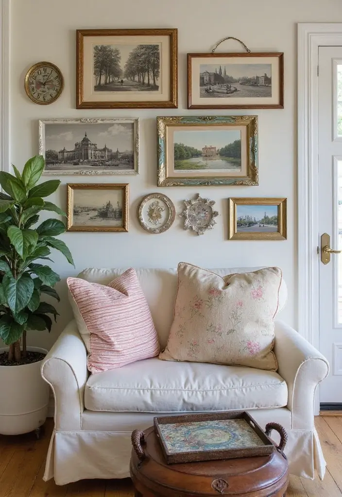 50 French Country Living Room Ideas Full of Rustic Charm and Elegance 16 50 French Country Living Room Ideas Full of Rustic Charm and Elegance - 16. Incorporating Vintage Souvenirs