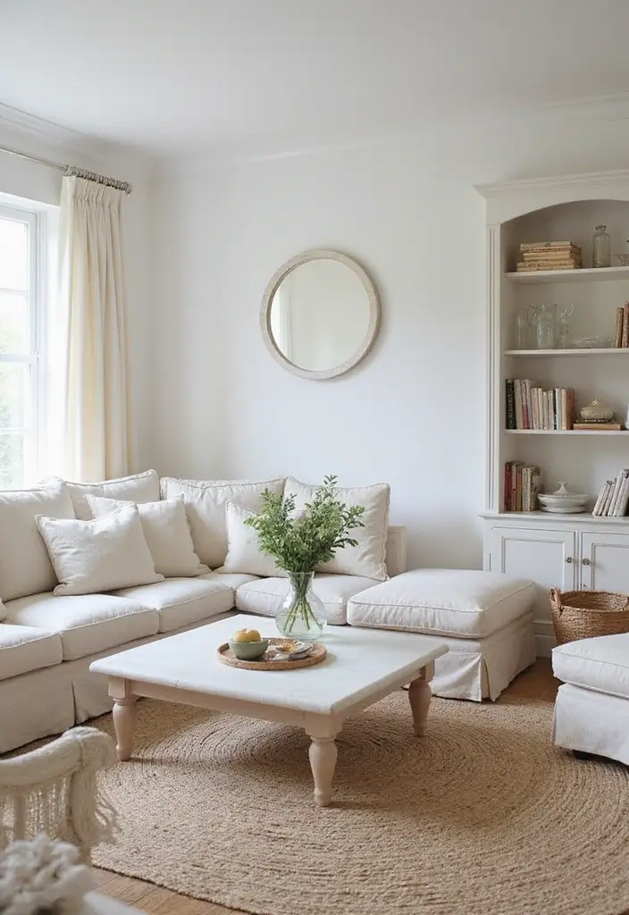 50 French Country Living Room Ideas Full of Rustic Charm and Elegance 22 50 French Country Living Room Ideas Full of Rustic Charm and Elegance - 20. Embracing Minimalism with French Country