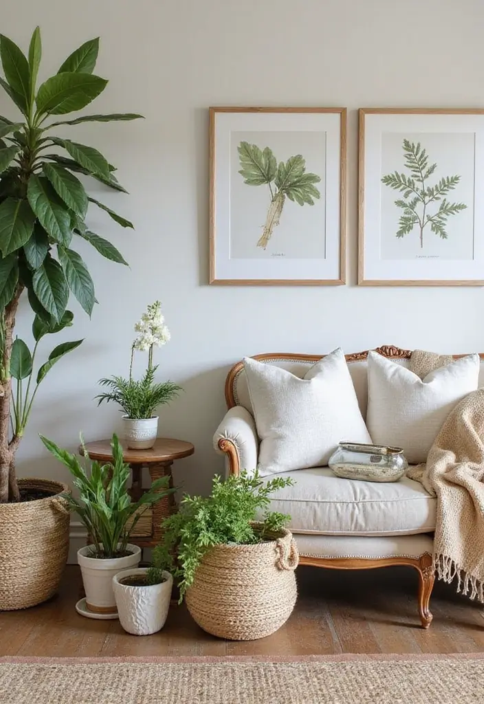 50 French Country Living Room Ideas Full of Rustic Charm and Elegance 33 50 French Country Living Room Ideas Full of Rustic Charm and Elegance - 31. Outdoor-Inspired Decor