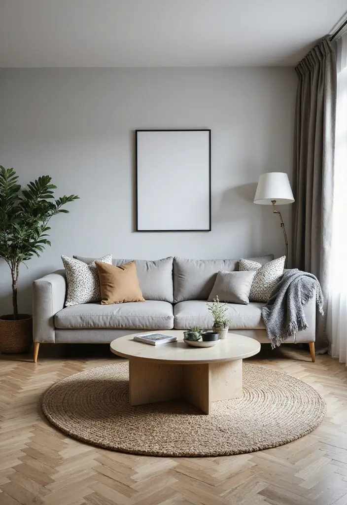 50 Gray Couch Living Room Ideas That Always Look Timeless 44 50 Gray Couch Living Room Ideas That Always Look Timeless - 40. Unique Coffee Tables