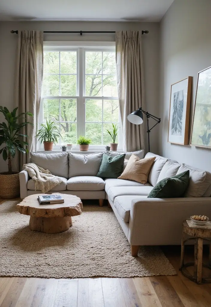 50 Gray Living Room Ideas That Feel Timeless and Elegant 12 50 Gray Living Room Ideas That Feel Timeless and Elegant - 12. Sustainable Gray Decor