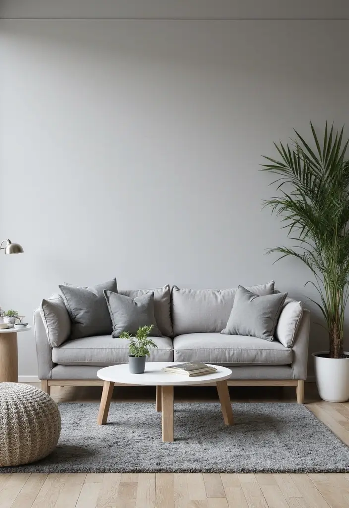 50 Gray Living Room Ideas That Feel Timeless and Elegant 47 50 Gray Living Room Ideas That Feel Timeless and Elegant - 43. Gray with Modern Furniture