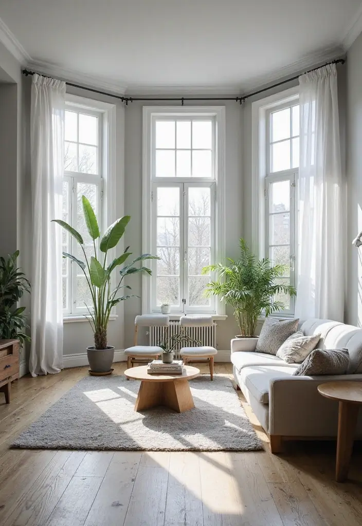 50 Gray Living Room Ideas That Feel Timeless and Elegant 9 50 Gray Living Room Ideas That Feel Timeless and Elegant - 9. Gray with Natural Light