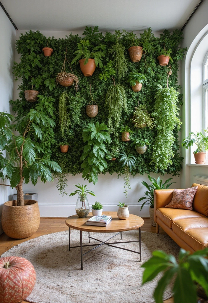 50 Green Wall Living Room Ideas That Refresh Any Space Instantly 44 50 Green Wall Living Room Ideas That Refresh Any Space Instantly - 40. Indoor Plant Workshops