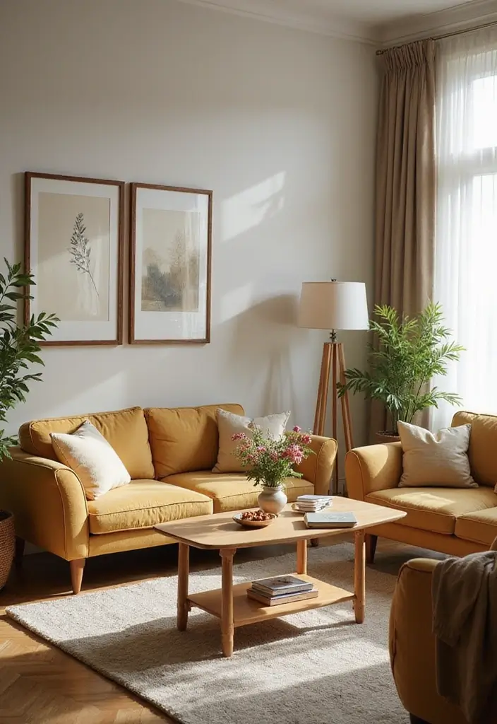 50 Grey and Beige Living Room Ideas That Feel Calm and Neutral 27 50 Grey and Beige Living Room Ideas That Feel Calm and Neutral - 25. Using Soft Edges