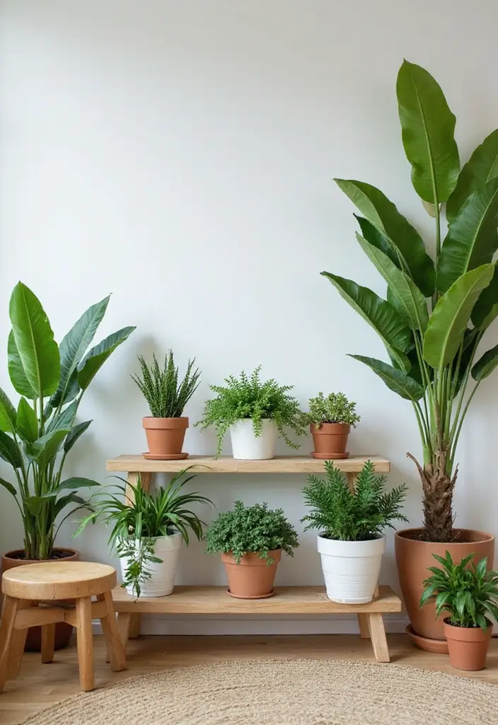 50 Living Room Corner Ideas That Maximize Every Inch of Space 3 50 Living Room Corner Ideas That Maximize Every Inch of Space - 3. Plant Paradise