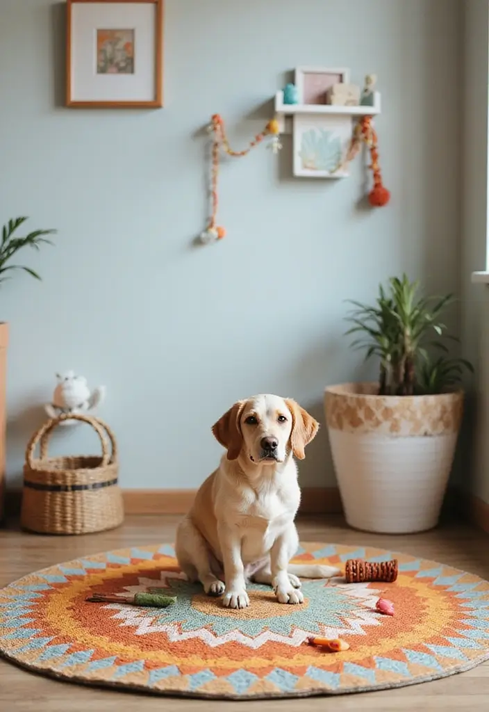 50 Living Room Corner Ideas That Maximize Every Inch of Space 36 50 Living Room Corner Ideas That Maximize Every Inch of Space - 34. Corner Pet Play Area