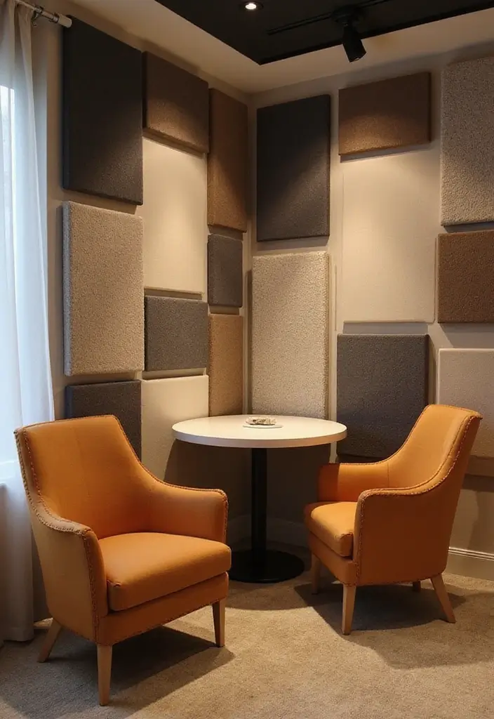 50 Living Room Corner Ideas That Maximize Every Inch of Space 37 50 Living Room Corner Ideas That Maximize Every Inch of Space - 35. Corner Acoustic Panels