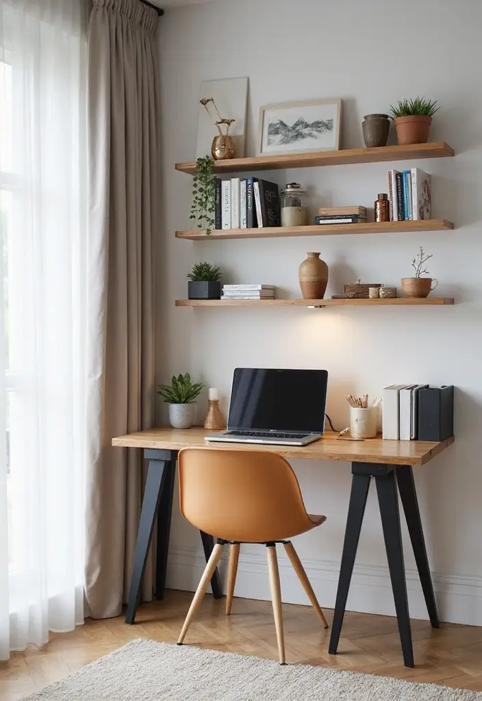 50 Living Room Corner Ideas That Maximize Every Inch of Space 4 50 Living Room Corner Ideas That Maximize Every Inch of Space - 4. Functional Corner Desk