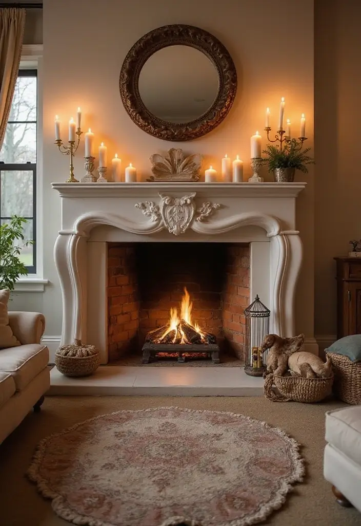 50 Living Room Corner Ideas That Maximize Every Inch of Space 7 50 Living Room Corner Ideas That Maximize Every Inch of Space - 7. Corner Fireplace Feature