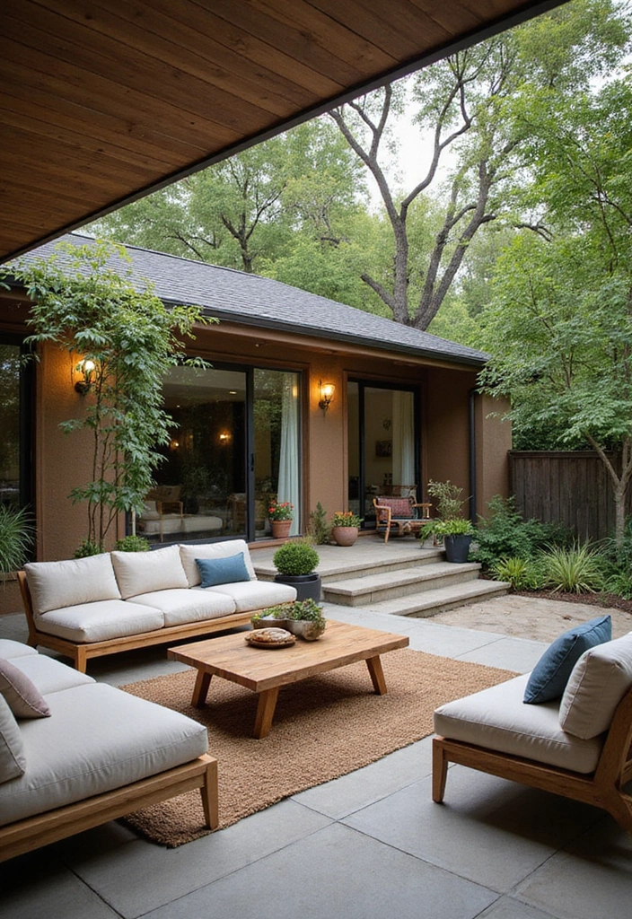 50 Living Room Decor Ideas to Refresh Your Space Without Breaking the Bank 47 50 Living Room Decor Ideas to Refresh Your Space Without Breaking the Bank - 47. Vintage-inspired Outdoor Furniture
