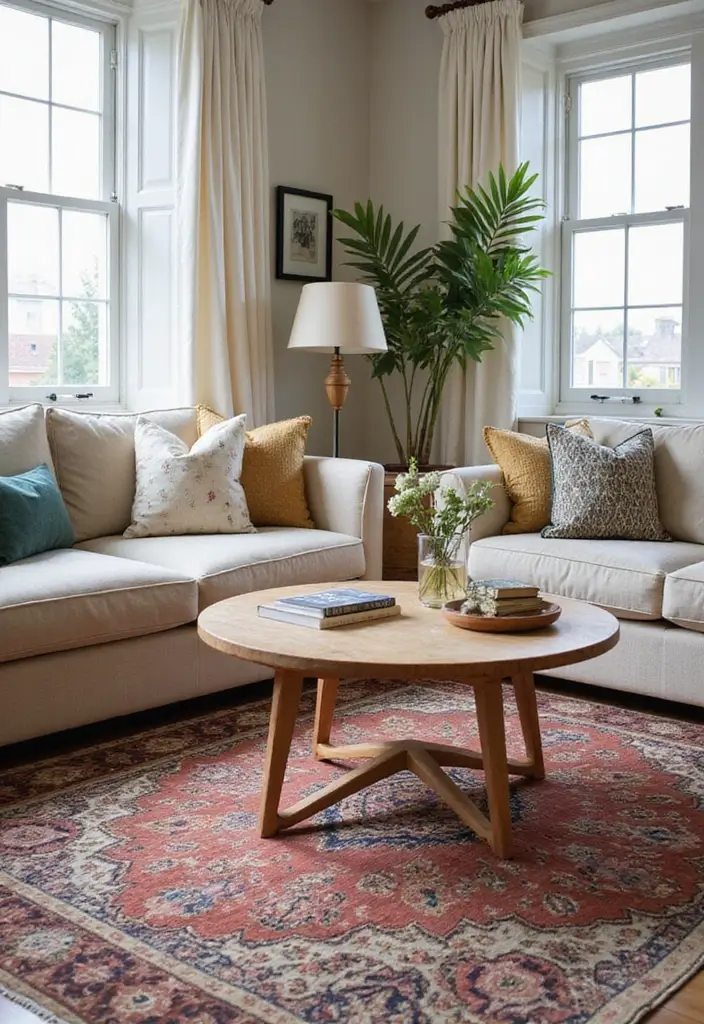 50 Living Room Decor Ideas to Refresh Your Space Without Breaking the Bank 7 50 Living Room Decor Ideas to Refresh Your Space Without Breaking the Bank - 7. Cozy Area Rugs