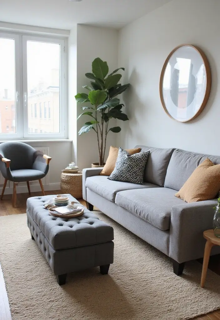 50 Living Room Designs for Small Spaces That Maximize Every Inch 1 50 Living Room Designs for Small Spaces That Maximize Every Inch - 1. Dual-Purpose Furniture