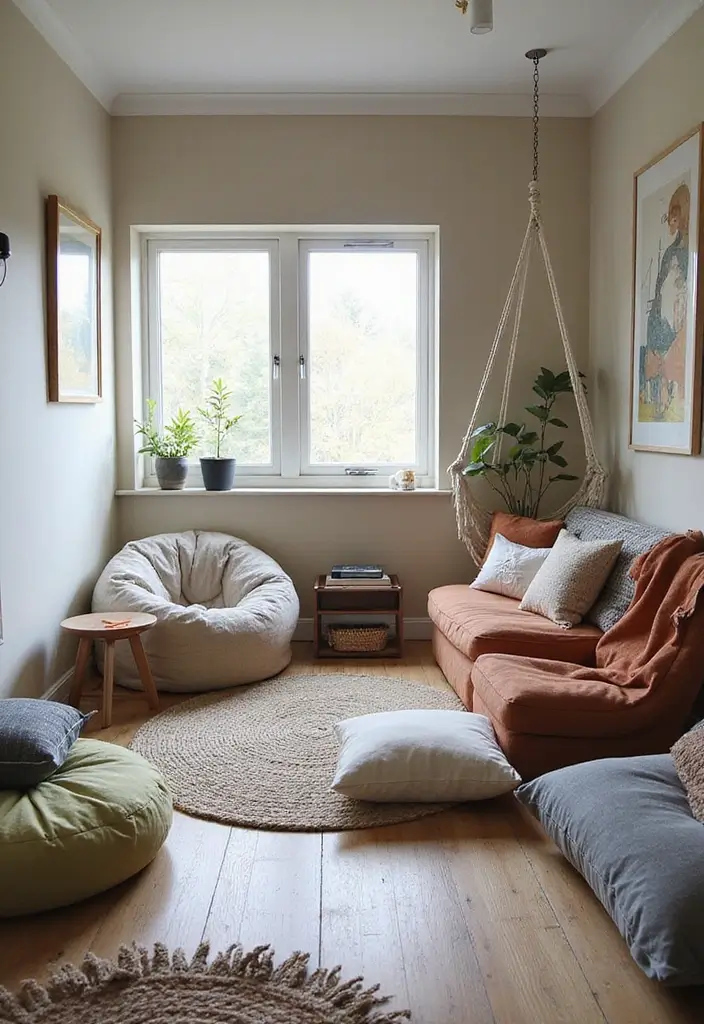 50 Living Room Designs for Small Spaces That Maximize Every Inch 24 50 Living Room Designs for Small Spaces That Maximize Every Inch - 24. Reimagined Seating