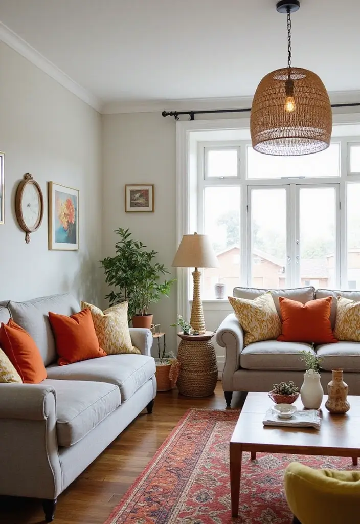 50 Living Room Designs for Small Spaces That Maximize Every Inch 30 50 Living Room Designs for Small Spaces That Maximize Every Inch - 30. Seasonal Decor Swaps
