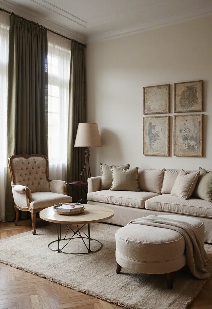 50 Living Room Designs for Small Spaces That Maximize Every Inch 32 50 Living Room Designs for Small Spaces That Maximize Every Inch - 32. Faux Finishes