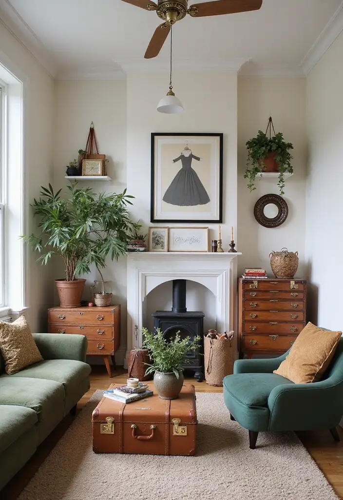 50 Living Room Designs for Small Spaces That Maximize Every Inch 39 50 Living Room Designs for Small Spaces That Maximize Every Inch - 39. Unexpected Decor Items