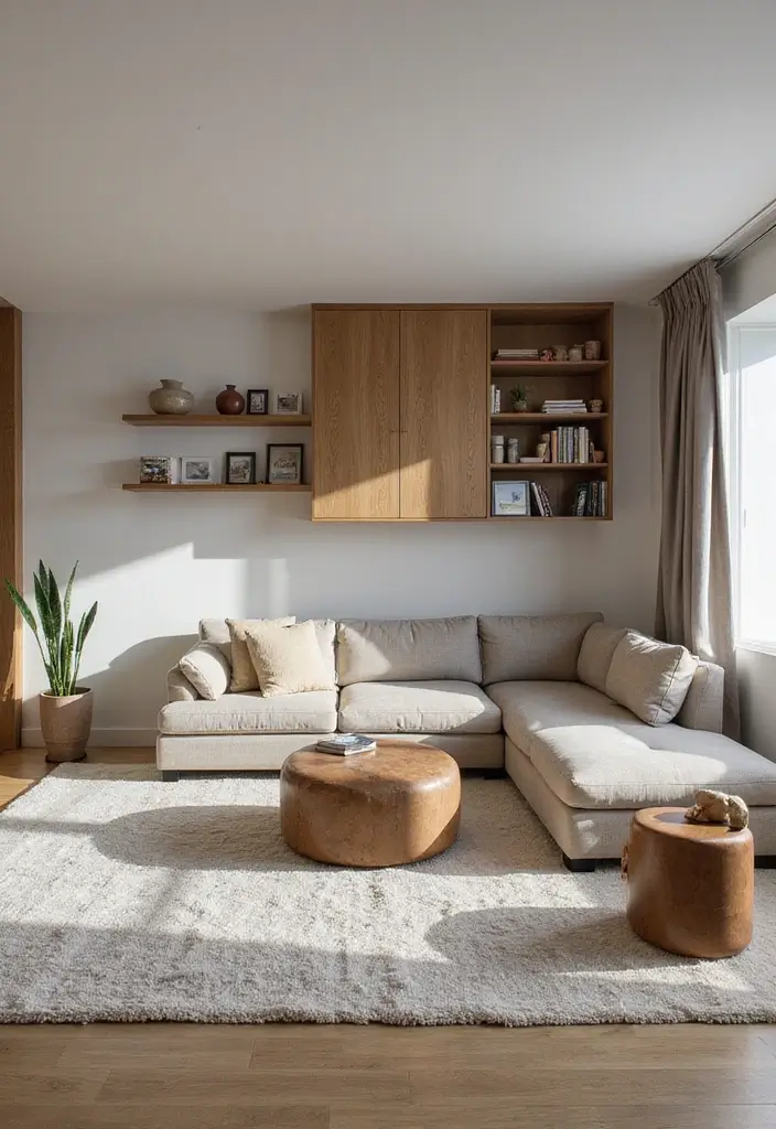 50 Living Room Designs for Small Spaces That Maximize Every Inch 4 50 Living Room Designs for Small Spaces That Maximize Every Inch - 4. Modular Furniture