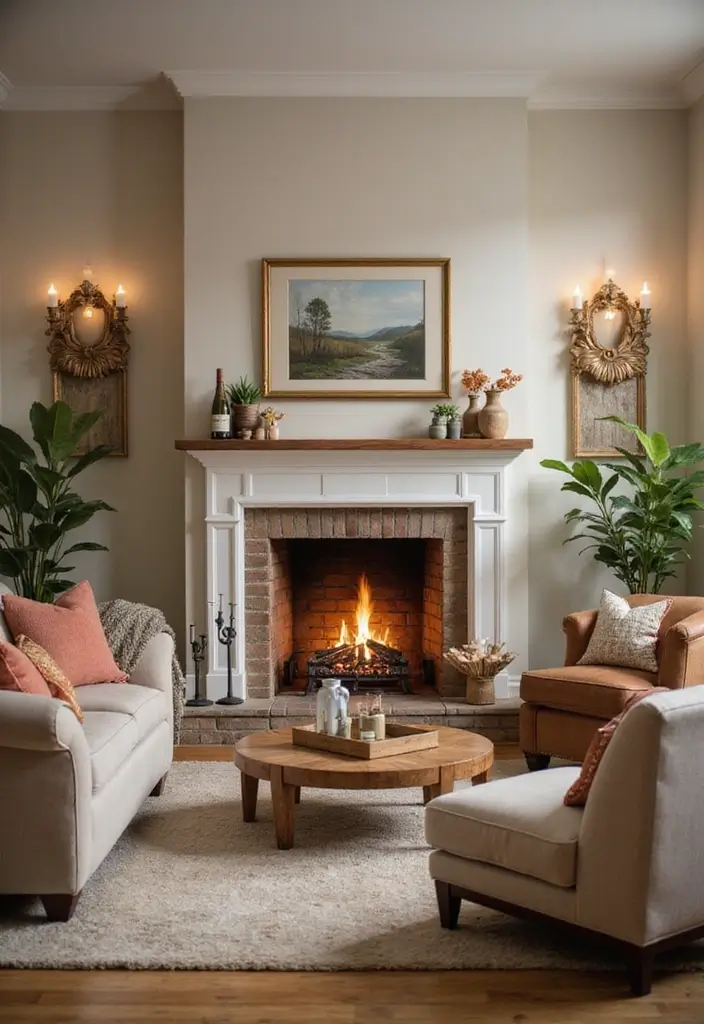 50 Living Room Designs with Fireplaces That Create the Perfect Focal Point 41 50 Living Room Designs with Fireplaces That Create the Perfect Focal Point - 37. Family-Friendly Designs with a Safe Fireplace