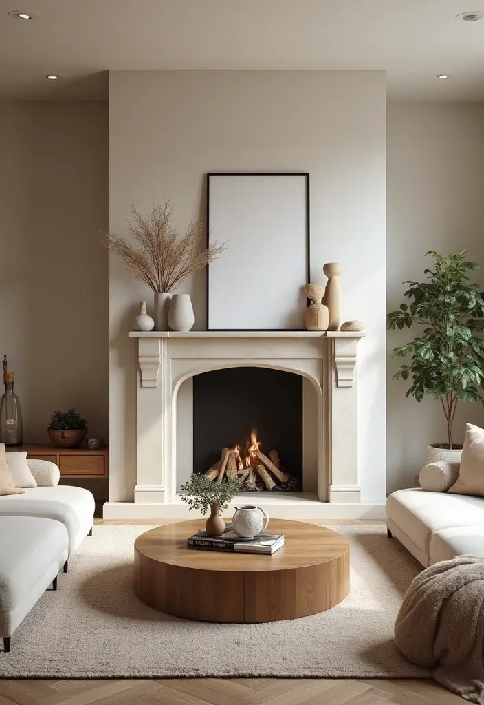 50 Living Room Designs with Fireplaces That Create the Perfect Focal Point 53 50 Living Room Designs with Fireplaces That Create the Perfect Focal Point - 49. Harmonious Spaces with a Symmetrical Fireplace