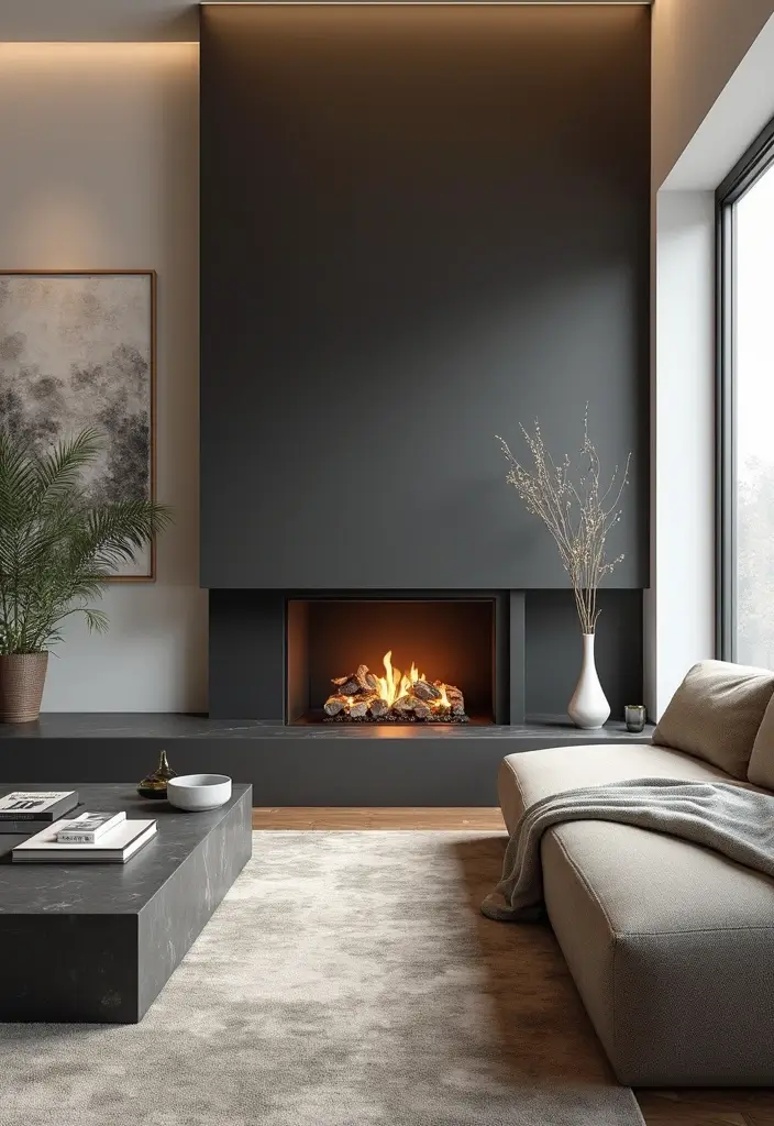 50 Living Room Designs with Fireplaces That Create the Perfect Focal Point 54 50 Living Room Designs with Fireplaces That Create the Perfect Focal Point - 50. Elevated Living with a Risers Fireplace