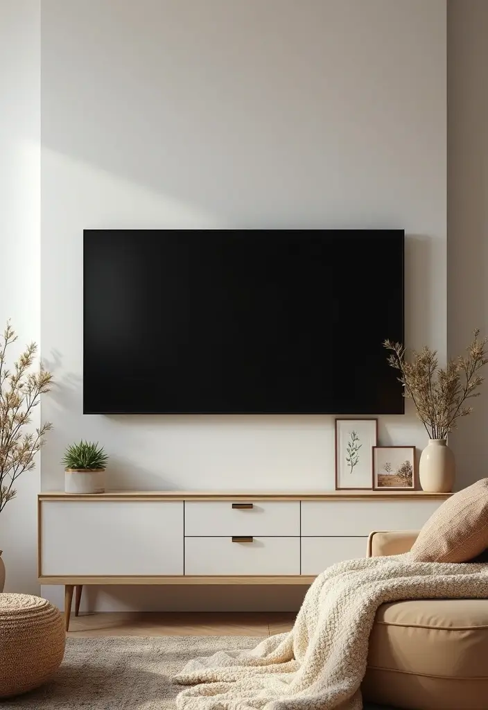 50 Living Room Ideas with TV as the Focal Point That Look Stylish - 50. Final Flourish: The Small Details That Matter