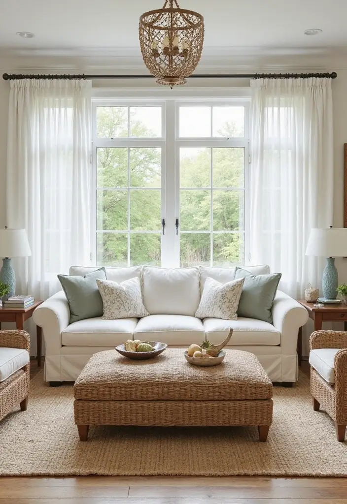 50 Living Room Sofa Set Ideas That Fit Every Home Style 10 50 Living Room Sofa Set Ideas That Fit Every Home Style - 10. Coastal Calm