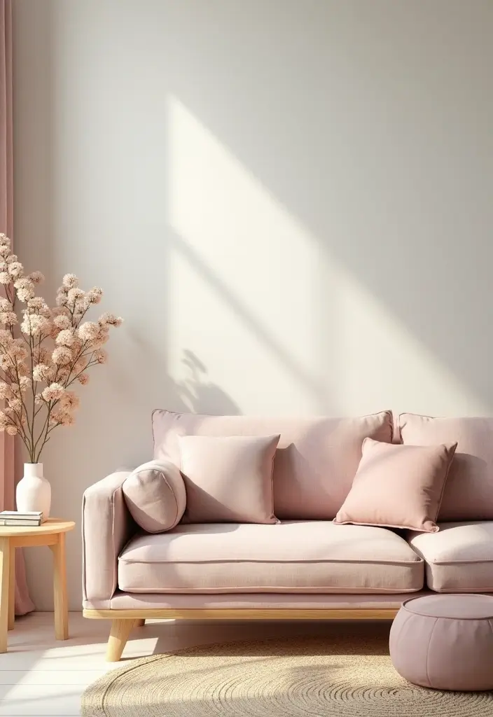 50 Living Room Sofa Set Ideas That Fit Every Home Style 24 50 Living Room Sofa Set Ideas That Fit Every Home Style - 22. Soft Pastels