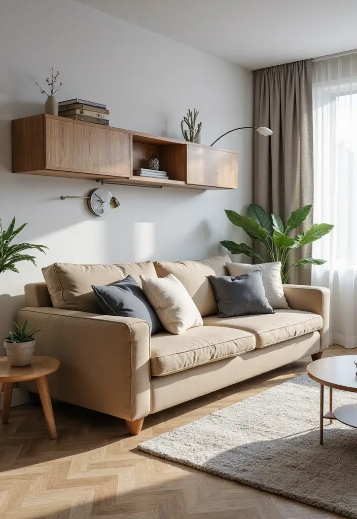 50 Living Room Sofa Set Ideas That Fit Every Home Style 28 50 Living Room Sofa Set Ideas That Fit Every Home Style - 26. Smart Storage Solutions