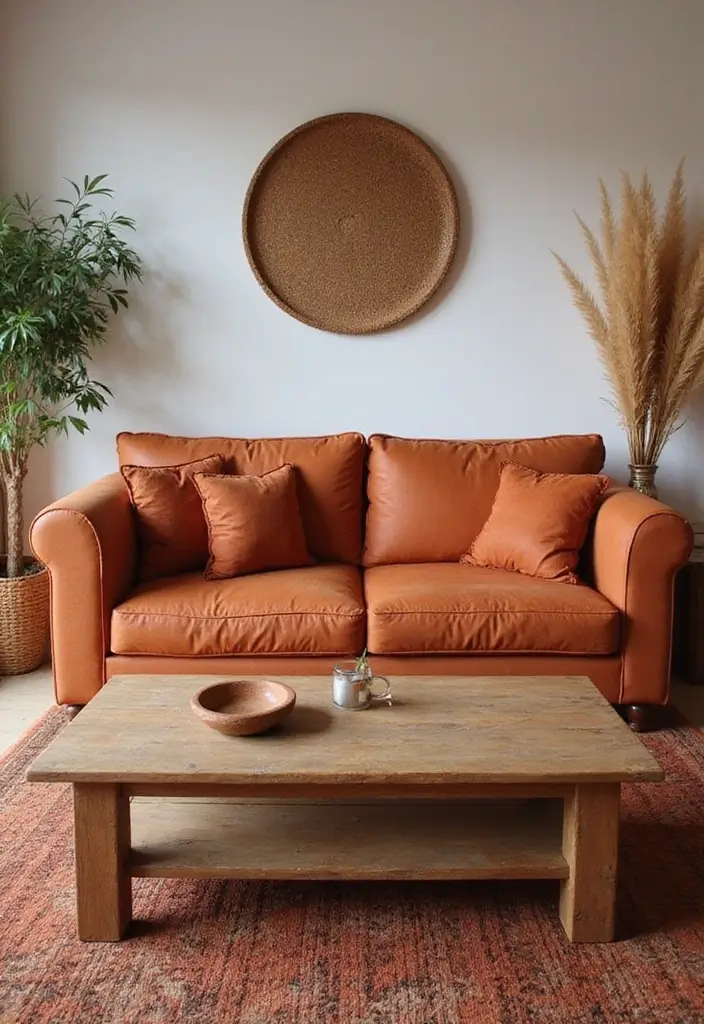 50 Living Room Sofa Set Ideas That Fit Every Home Style 43 50 Living Room Sofa Set Ideas That Fit Every Home Style - 39. Warm Terracotta