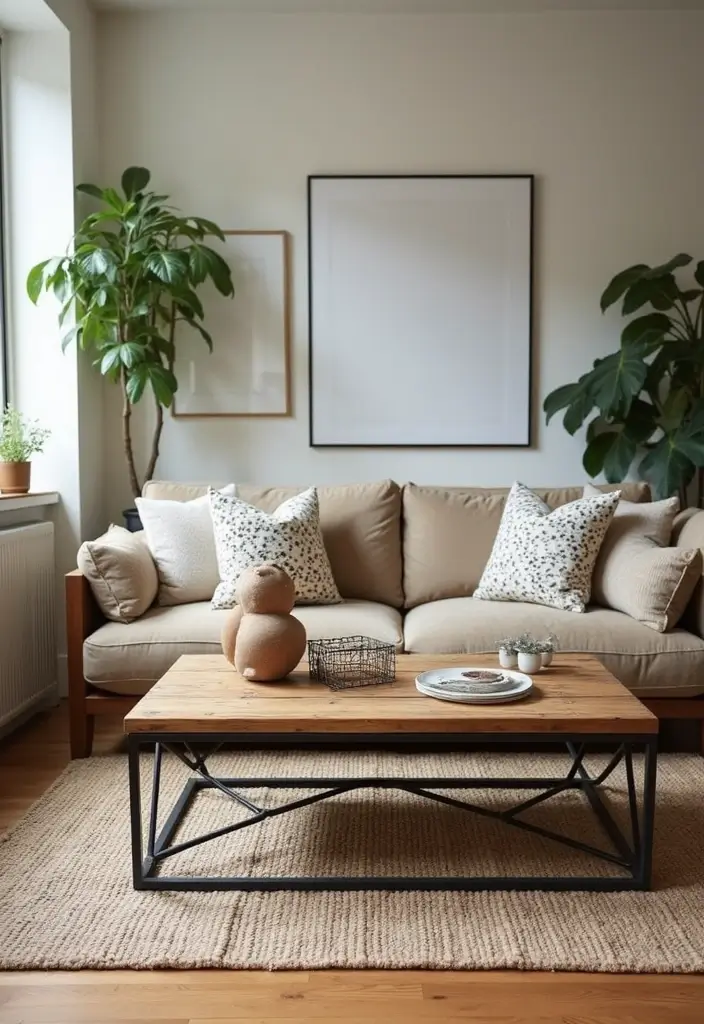 50 Modern Living Room Ideas That Redefine Everyday Style - 11. Recycled Material Furniture