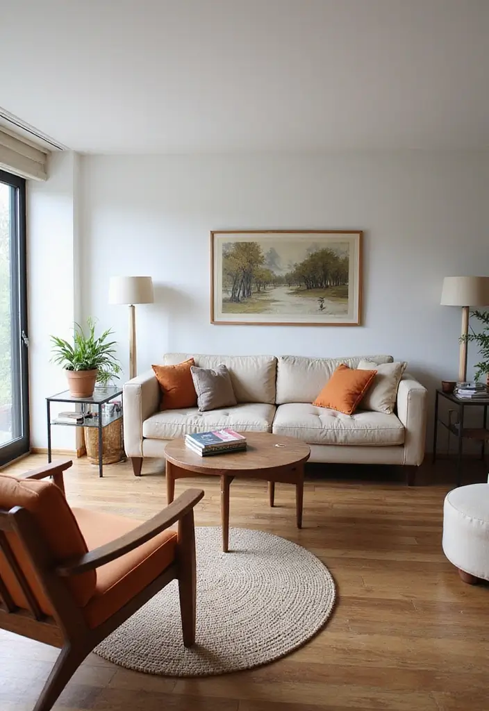50 Modern Living Room Ideas That Redefine Everyday Style - 19. Vintage Pieces