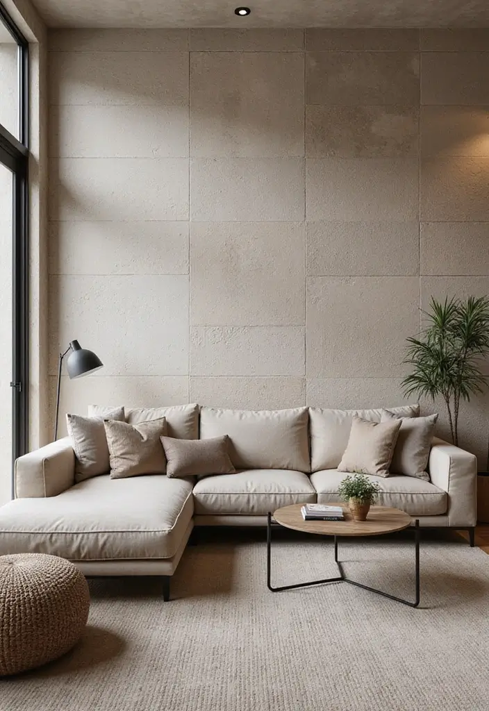 50 Modern Living Room Ideas That Redefine Everyday Style - 29. Textured Wall Treatments