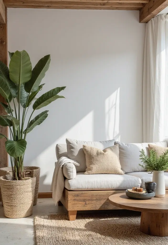 50 Modern Living Room Ideas That Redefine Everyday Style - 3. Sustainable Material Choices