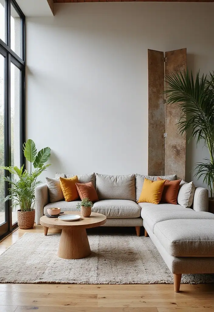 50 Modern Living Room Ideas That Redefine Everyday Style - 35. Creative Room Dividers