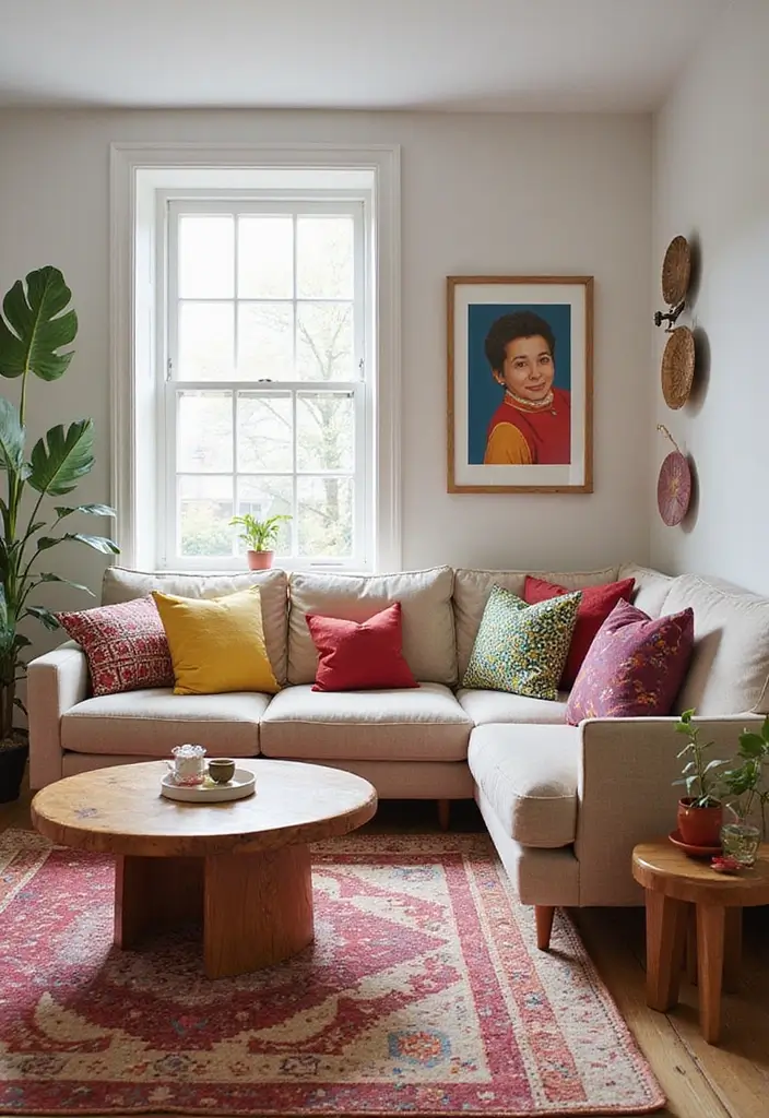 50 Modern Living Room Ideas That Redefine Everyday Style - 42. Colorful Accents