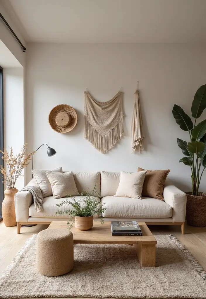 50 Modern Living Room Ideas That Redefine Everyday Style - 45. Handcrafted Elements